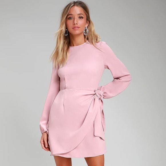LuLu’s Blush Dress - Picture 1 of 4